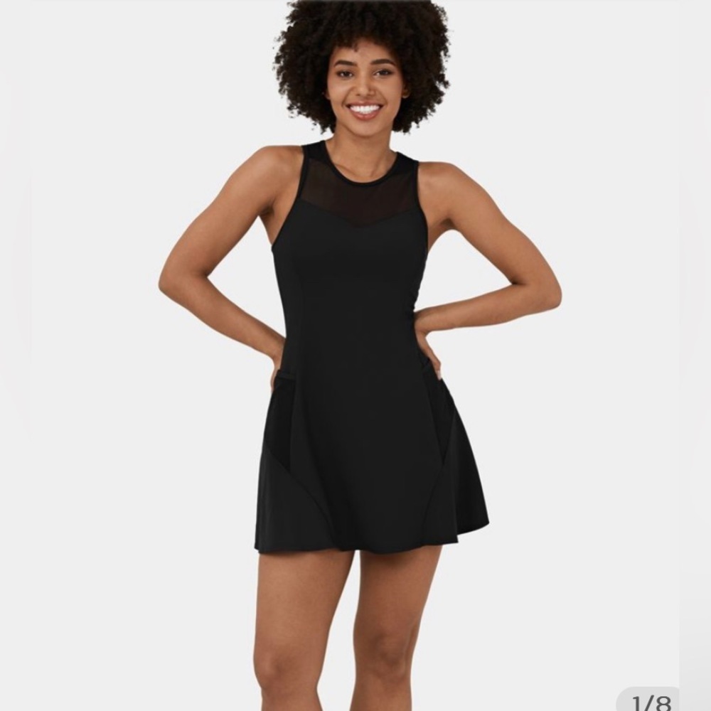 HALARA Black Mini Dress